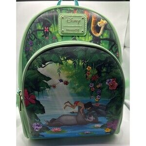 Disney Loungefly The Jungle Book Bare Necessities Mini Backpack! NWT New w/Tags!
